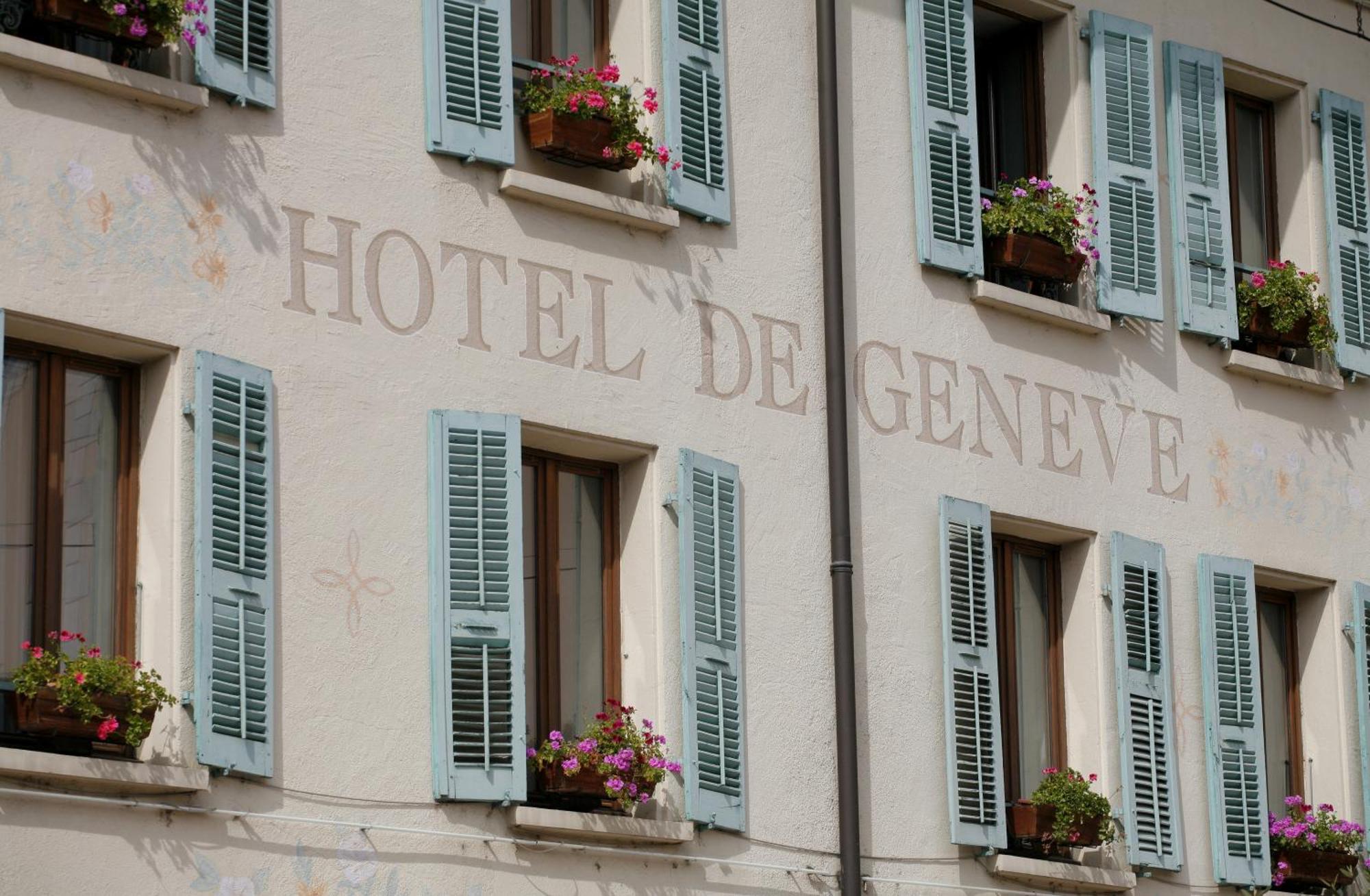 Hotel De Geneve Et Restaurant , Faverges-Seythenex Ngoại thất bức ảnh