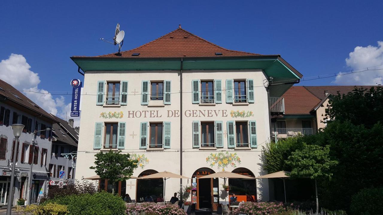 Hotel De Geneve Et Restaurant , Faverges-Seythenex Ngoại thất bức ảnh